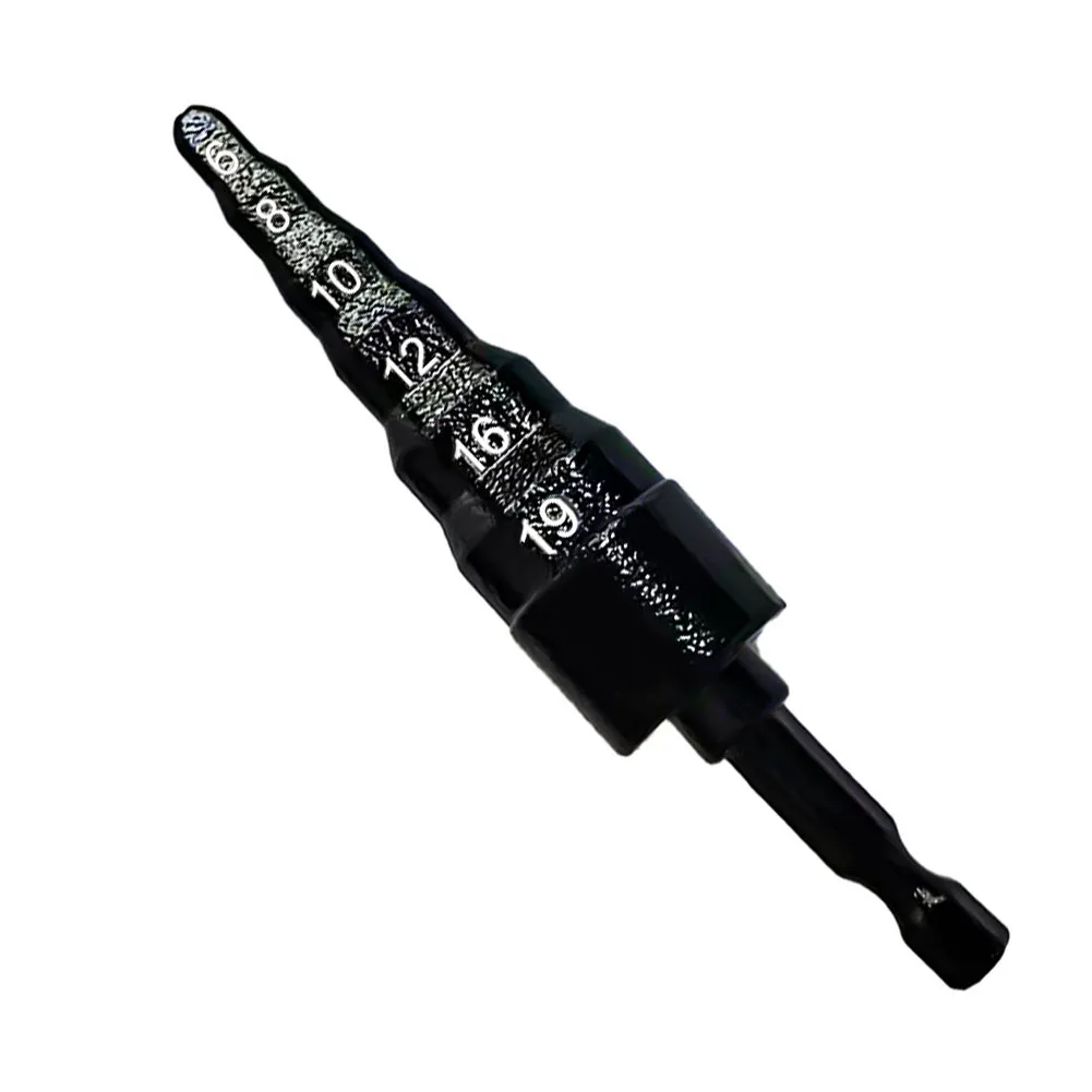 Drill Bits Pipe Expander 1/4inch(6.35mm) 10mm 12mm 16mm 19mm 6 In1 Swage Tube Expander An Electric Drill Black
Drill Bits Pipe Expander 1/4inch(6.35mm) 10mm 12mm 16mm 19mm 6 In1 Swage Tube Expander An Electric Drill Black