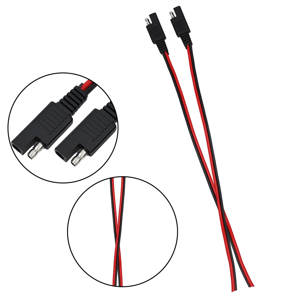 2pcs Solar Lighting Panel Photovoltaic Connection Plug Connection Cable SAE Extension Power Cord (SAE Male End 0.15m 18 Gauge Wi
2pcs Solar Lighting Panel Photovoltaic Connection Plug Connection Cable SAE Extension Power Cord (SAE Male End 0.15m 18 Gauge Wi
