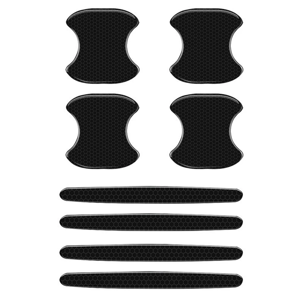 8PCS White/Black/Carbon Fiber Car Door Handle Films Protective Scratches Protector Stickers Accessories Universal Handle Trims
8PCS White/Black/Carbon Fiber Car Door Handle Films Protective Scratches Protector Stickers Accessories Universal Handle Trims
