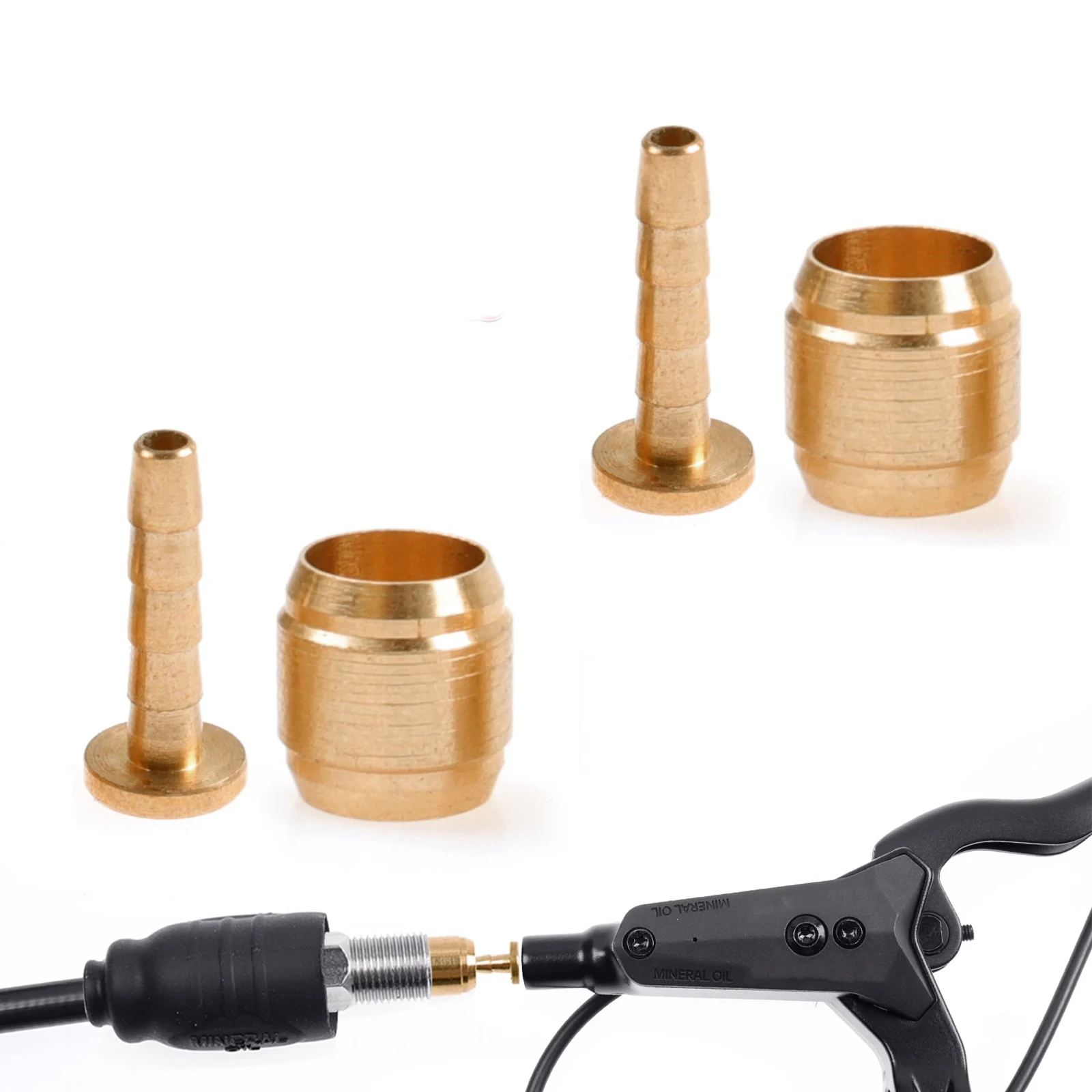 Connector Oil Needle Portable Practical Replacement Accessories Copper For NUTT Hydraulic Brake Hose Lightweight
Connector Oil Needle Portable Practical Replacement Accessories Copper For NUTT Hydraulic Brake Hose Lightweight