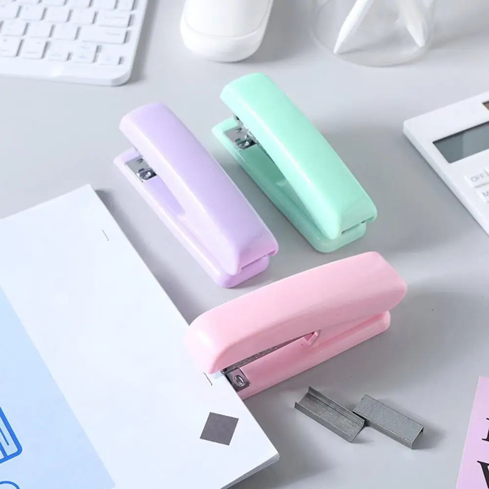 Small Stapler Anti-slip Macaron Color Metal Stapling Tool Desktop Stapler Portable Staplers Binding Supplies school supplies
Small Stapler Anti-slip Macaron Color Metal Stapling Tool Desktop Stapler Portable Staplers Binding Supplies school supplies