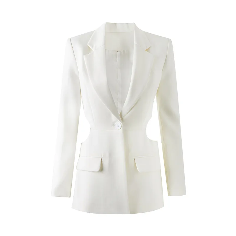 2022 Spring And Autumn New Fashion European And American Hollow Waist Ins High Street Lace Up Backless Women's Suit Coat
2022 Spring And Autumn New Fashion European And American Hollow Waist Ins High Street Lace Up Backless Women's Suit Coat