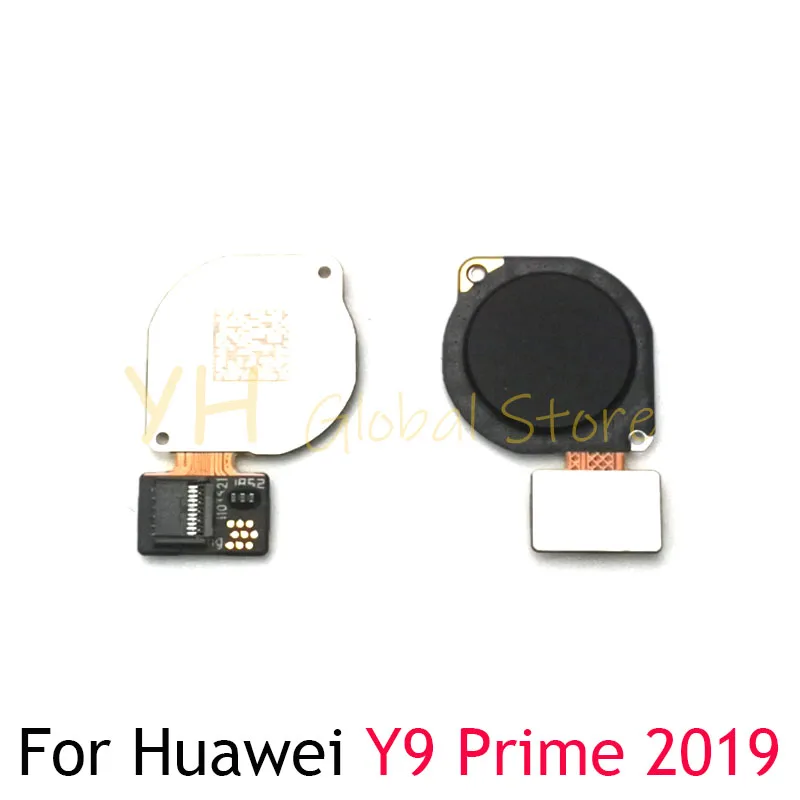 

Для Huawei P30 Lite / Y9 Prime 2019 / Nova 4E сканер отпечатков пальцев Сенсорный идентификатор Датчик Кнопка возврата Главная кнопка гибкий кабель запасные части