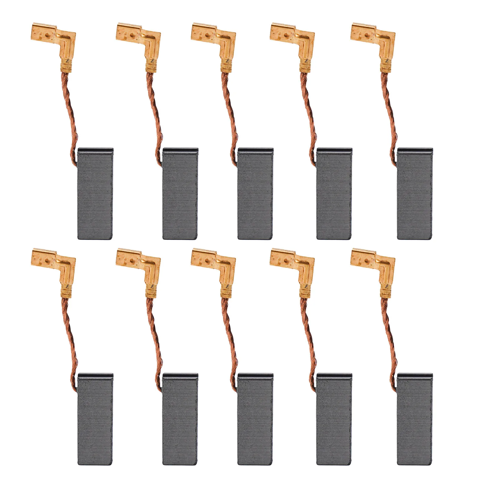 10pcs Motor Carbon Brushes A26 5X8X19mm Replacement For Hammer Drill Circular Cut-off Saw Angle Grinder Power Tool Accessories
10pcs Motor Carbon Brushes A26 5X8X19mm Replacement For Hammer Drill Circular Cut-off Saw Angle Grinder Power Tool Accessories