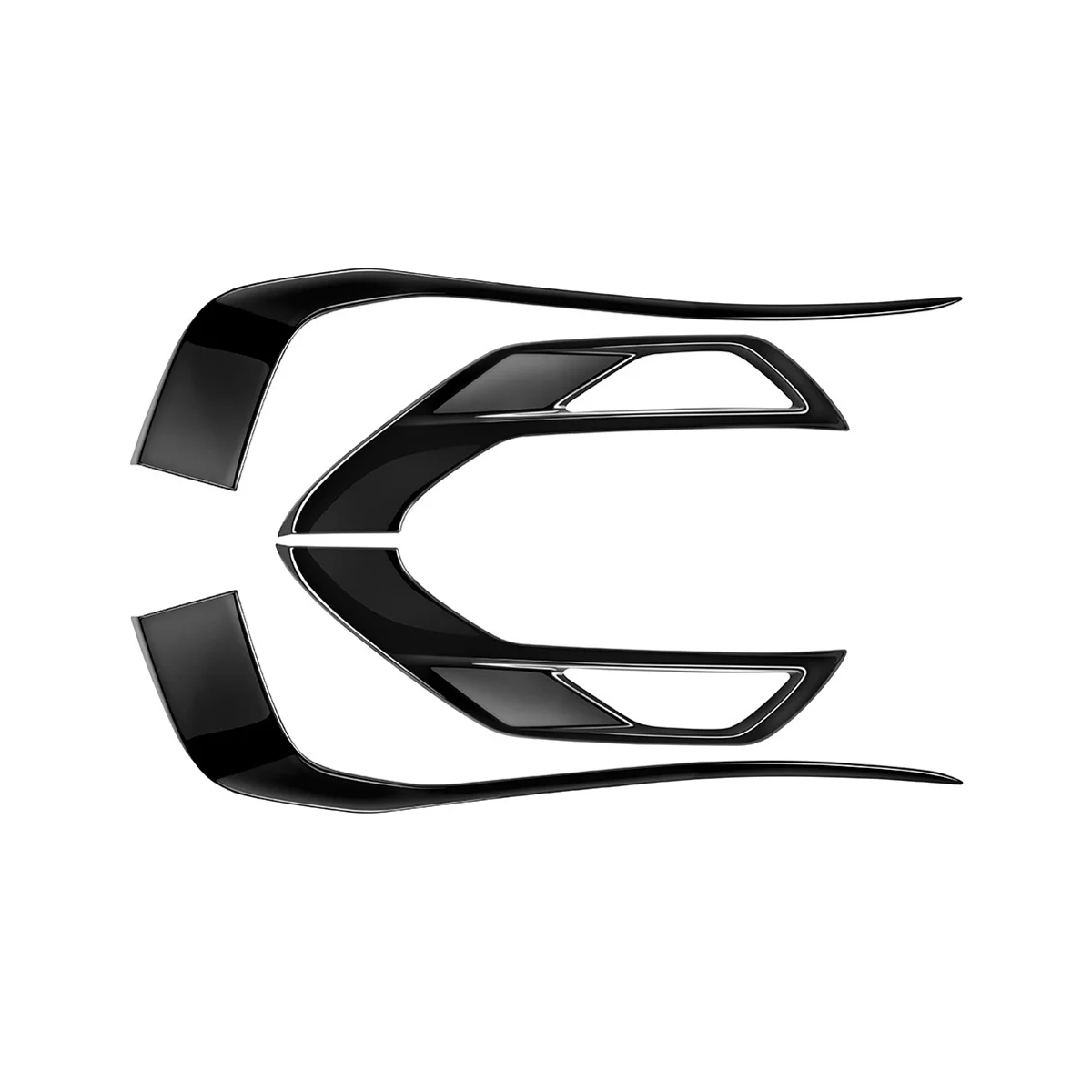 Bright Black ABS Front Bumper Mesh Center Grille Grill Moulding Strips Cover Trim for
Bright Black ABS Front Bumper Mesh Center Grille Grill Moulding Strips Cover Trim for