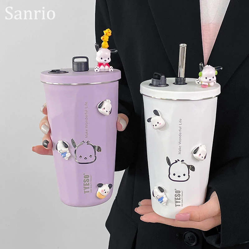 Sanrio Pachacco Cute 304 Stainless Steel Insulation Cup Ins Simple Fashion Straw Water Cup Cartoon Portable Car Mug Four Seasons
Sanrio Pachacco Cute 304 Stainless Steel Insulation Cup Ins Simple Fashion Straw Water Cup Cartoon Portable Car Mug Four Seasons