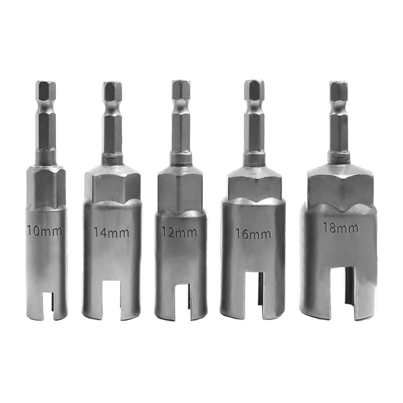 5 PCS Nut Driver Set With 1/4 Inch Hex Shank Slot Wing Nuts Drill Bit Socket Wrenches Tools Set For Panel
5 PCS Nut Driver Set With 1/4 Inch Hex Shank Slot Wing Nuts Drill Bit Socket Wrenches Tools Set For Panel