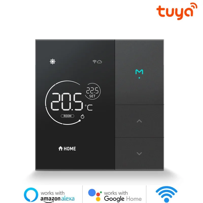 Tuya Wifi Thermostat 220V Smart Automation Work With Alexa Google Home For Warm Floor Boiler Heating Temperature Controller
Tuya Wifi Thermostat 220V Smart Automation Work With Alexa Google Home For Warm Floor Boiler Heating Temperature Controller