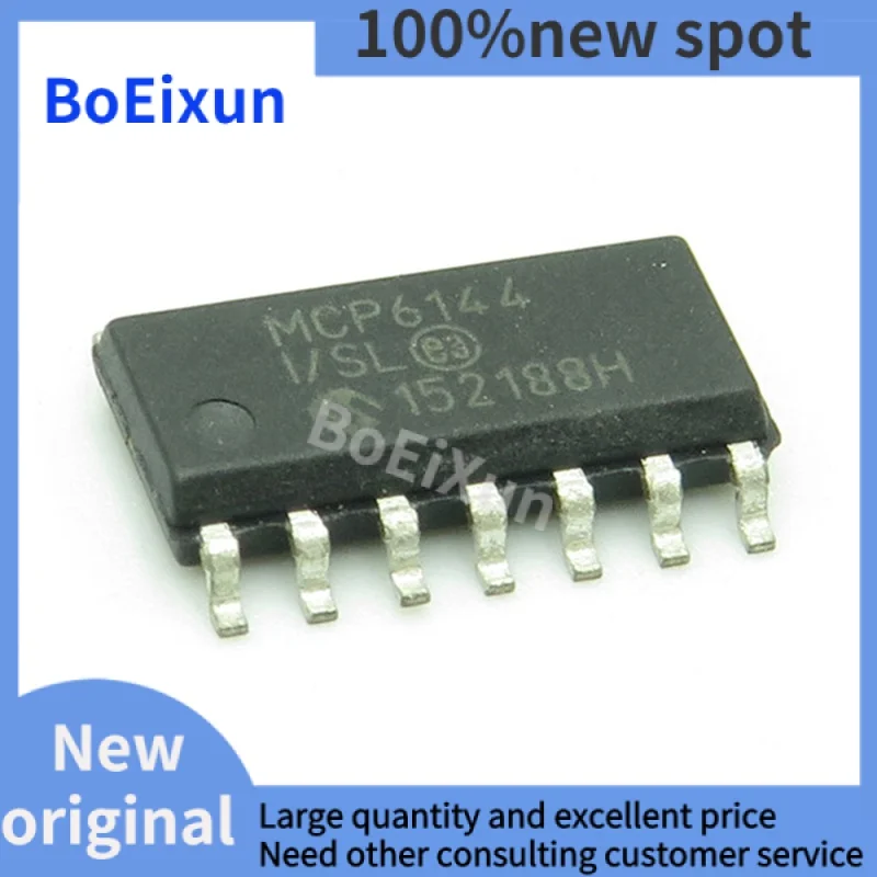 1-10 PCS MCP6144-I/SL SMD SOP-14 MCP6144 Universal Operational Amplifier Chip Brand New Original In Stock
1-10 PCS MCP6144-I/SL SMD SOP-14 MCP6144 Universal Operational Amplifier Chip Brand New Original In Stock