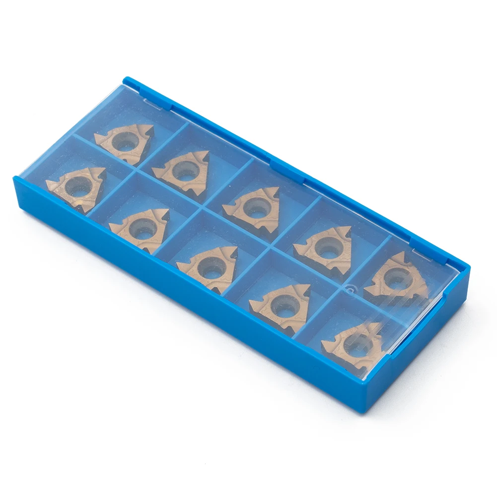 16ER Ag60 Blade Tools 10pcs/set AG60 Accessories Replacement Thread Blade External Inserts For Lathe TurningTools
16ER Ag60 Blade Tools 10pcs/set AG60 Accessories Replacement Thread Blade External Inserts For Lathe TurningTools