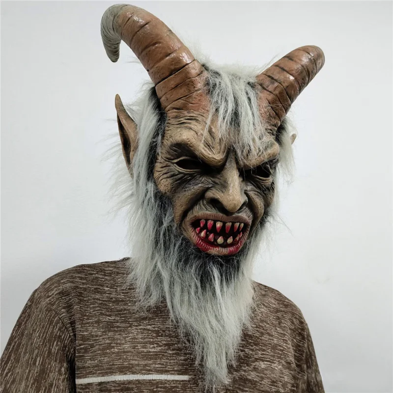 

Lucifer, маски для косплея, искусственное лицо, аниме, маскариллы, Хэллоуин, демон, латексные маски, ужасные костюмы, реквизит, маскарадные шлемы