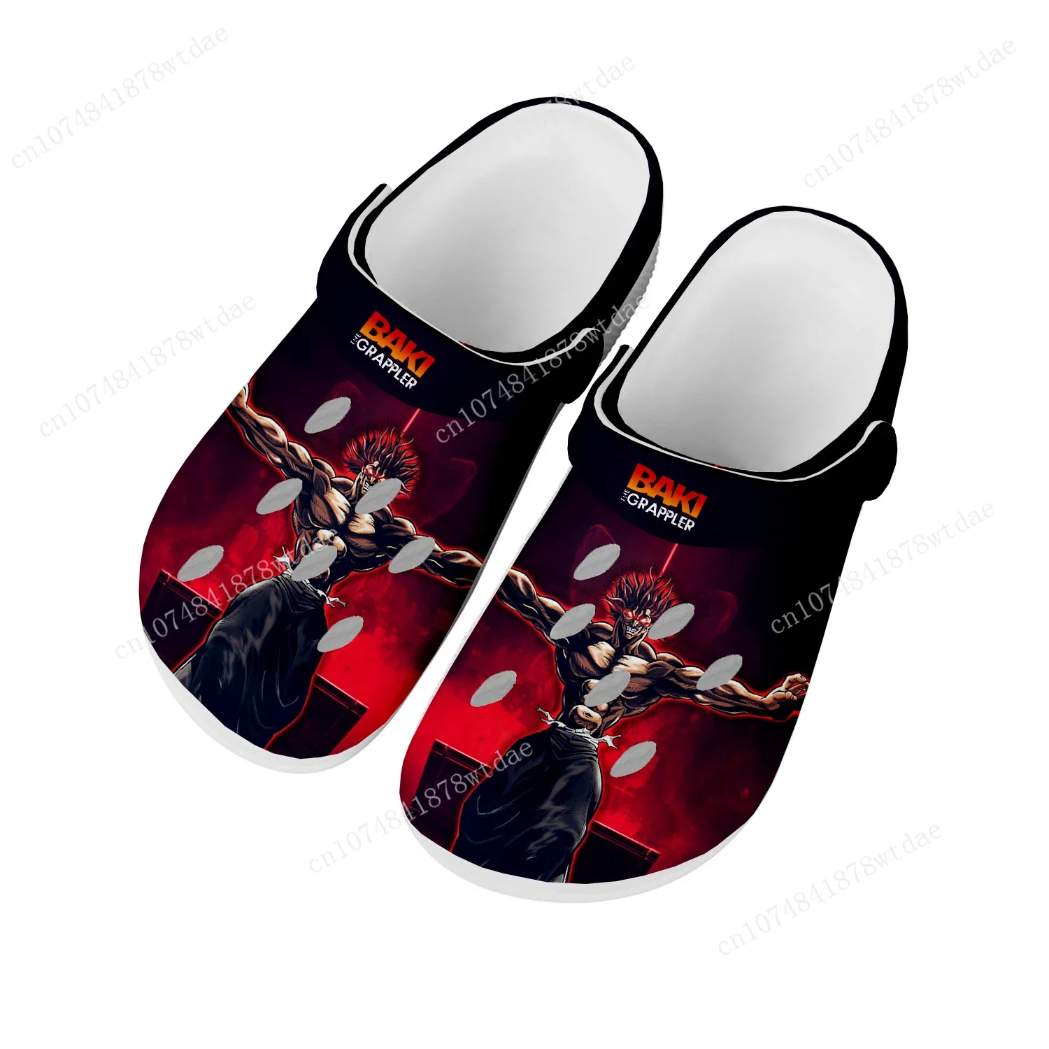 Baki The Grappler Hanma Baki Home Clogs Men Women Youth Boy Girl Customize Water Shoes Anime Garden Beach Hole Slippers Sandals
Baki The Grappler Hanma Baki Home Clogs Men Women Youth Boy Girl Customize Water Shoes Anime Garden Beach Hole Slippers Sandals