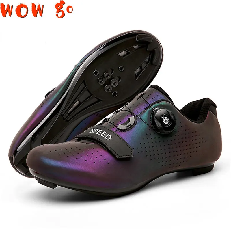 

Road Cycling Sneaker MTB Shoes Men Women SPD Mountain Bike Shoe Self-Locking Bicycle Cleat Shoes Flat Speed Sneakers