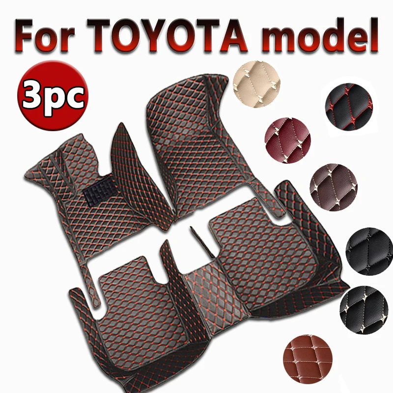 

Car Mats Floor For TOYOTA Prius C-aqua Previa Reiz Sienna Tundra Ⅱ Vios 2022 2023 Car Accessories