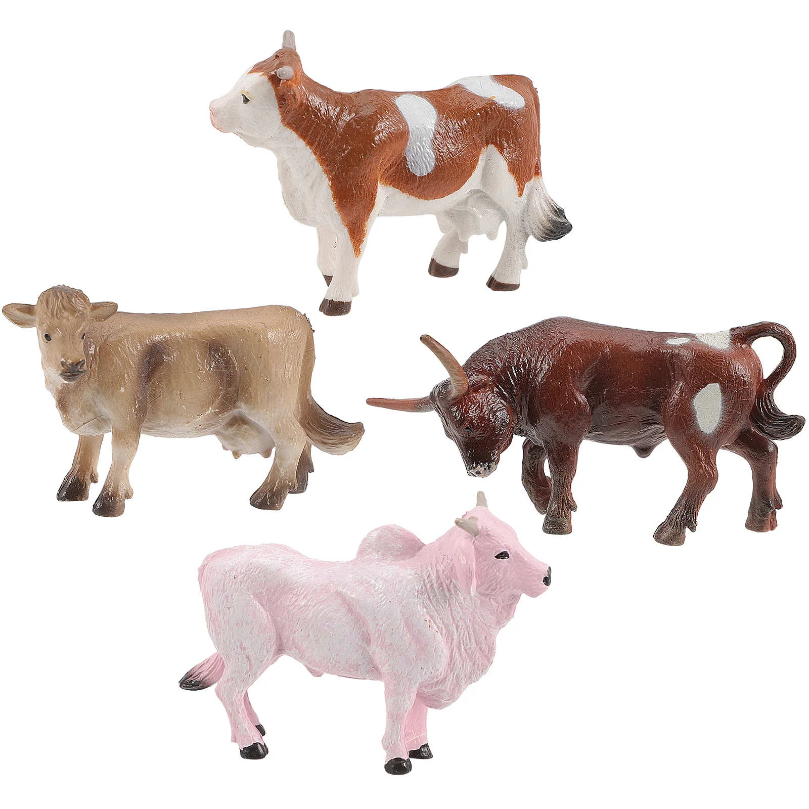 Miniature Cow Ornaments Bonsai Cow Models Desktop Mini Cow Figurines Statue Mini Cow Model Plastic Cow Model Toy Ornaments
Miniature Cow Ornaments Bonsai Cow Models Desktop Mini Cow Figurines Statue Mini Cow Model Plastic Cow Model Toy Ornaments