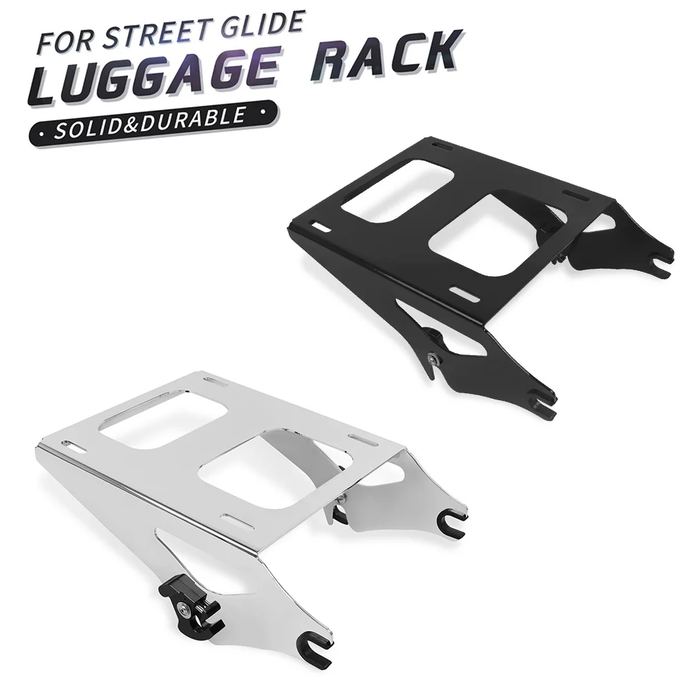 

Two-Up Detachable Tour Pak Pack Mounting Luggage Rack For Harley Touring Street Electra Road Glide Road King FLHR FLHT 14-22