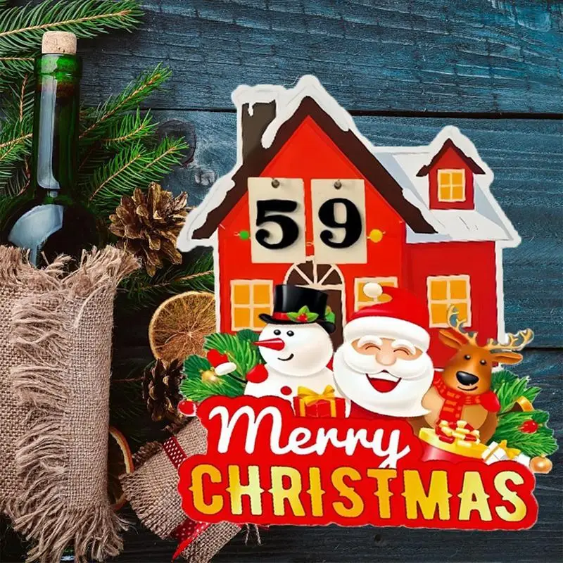 Christmas Countdown Home Calendar Wooden Santa Ornament Calendar Multifunctional Funny Creative Advent Calendar For ChristmasDec
Christmas Countdown Home Calendar Wooden Santa Ornament Calendar Multifunctional Funny Creative Advent Calendar For ChristmasDec