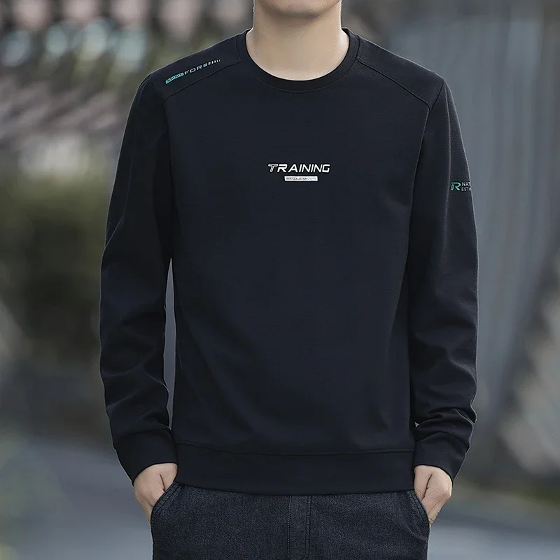 Men's Clothing Long Sleeve Pullovers Spring Autumn Youthful Vitality Casual Printed Stylish O-Neck All-match Loose Sweatshirts
Men's Clothing Long Sleeve Pullovers Spring Autumn Youthful Vitality Casual Printed Stylish O-Neck All-match Loose Sweatshirts