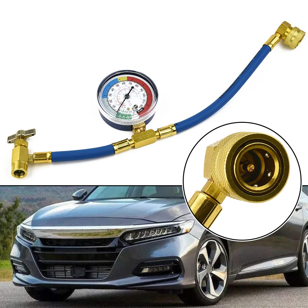 R134A-Refrigerant Charging Hose With Pressure Gauge Air Conditioner Gas Charging Hose Refrigerant-Gas Refill For Car RV Camper
R134A-Refrigerant Charging Hose With Pressure Gauge Air Conditioner Gas Charging Hose Refrigerant-Gas Refill For Car RV Camper
