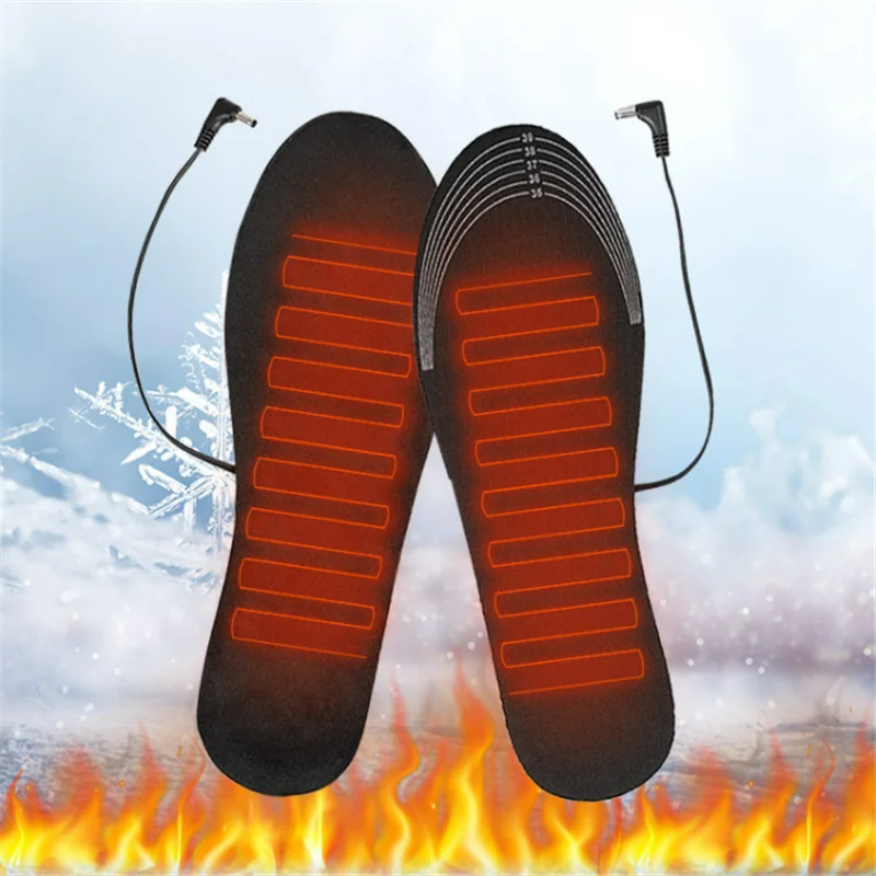 USB Heated Shoe Insoles Electric Foot Warming Pad Feet Warmer Sock Pad Mat Winter Outdoor Sports Heating Insole Winter Warm
USB Heated Shoe Insoles Electric Foot Warming Pad Feet Warmer Sock Pad Mat Winter Outdoor Sports Heating Insole Winter Warm