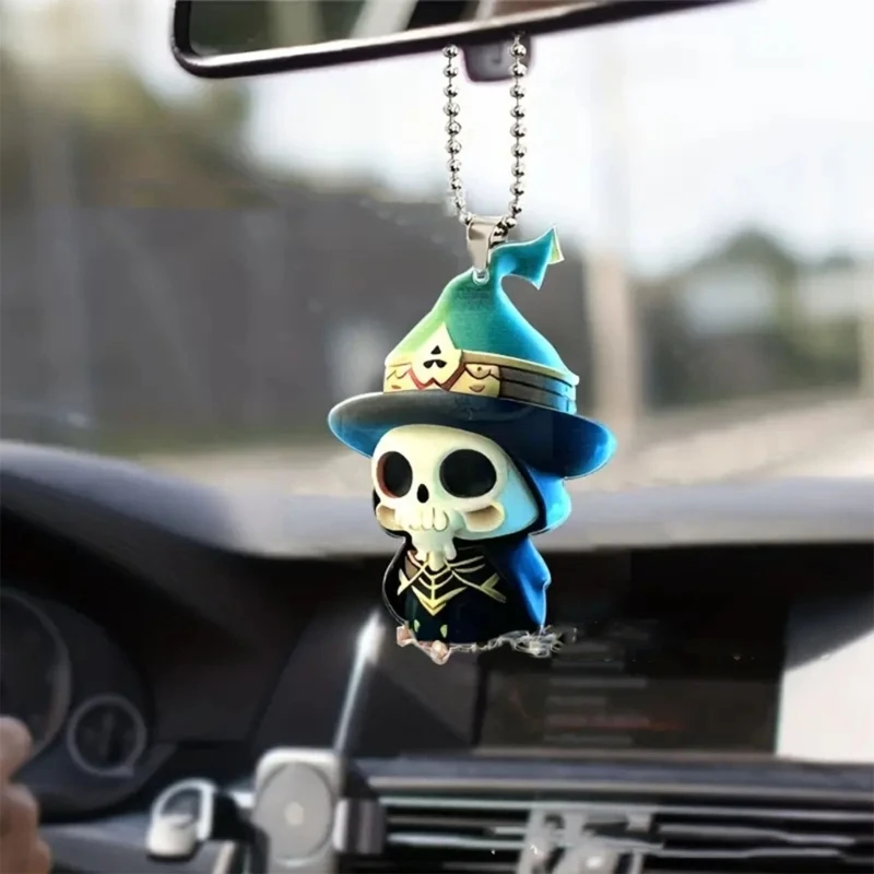 Spooky & Fun CarAccessory Skeleton Swing Pendant Halloween Auto Rearview Decors L21C
Spooky & Fun CarAccessory Skeleton Swing Pendant Halloween Auto Rearview Decors L21C