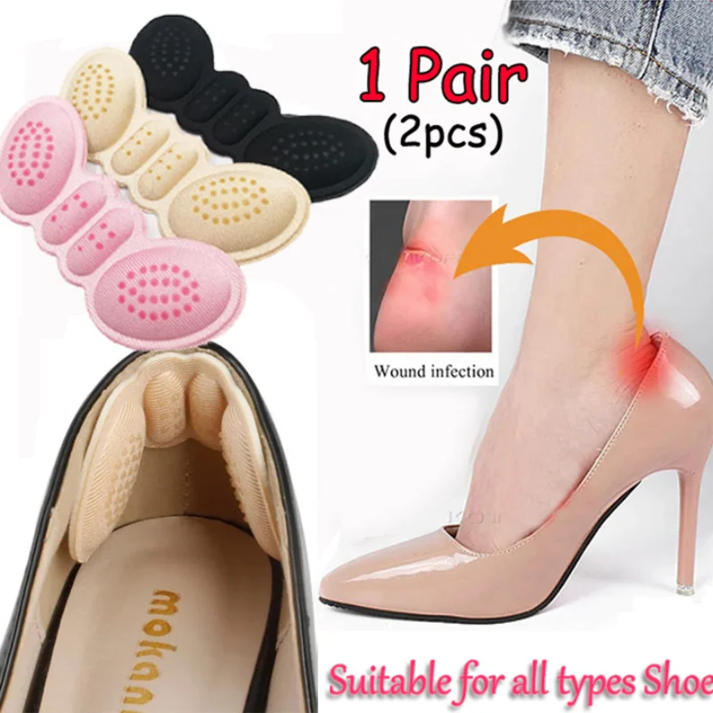 

Women Insoles for Shoes High Heel Pad Adjust Size Adhesive Heels Pads Liner Grips Protector Sticker Pain Relief Foot Care Insert