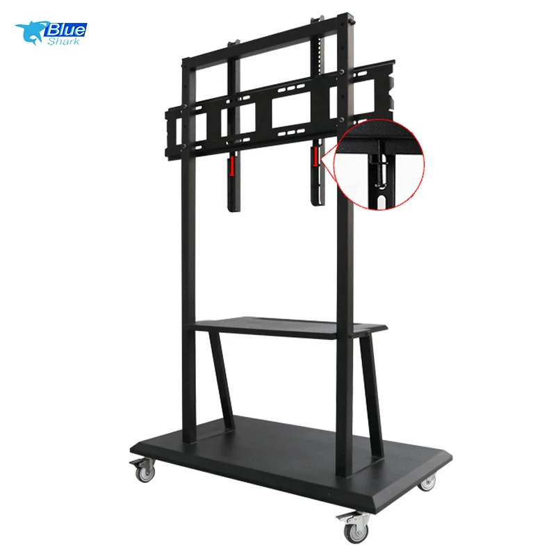 TV Stand With Wheels Adjustable Shelf for 65-86 Inch Rolling TV Cart Stand Mobile Movable TV Display Stand audiovisual device
TV Stand With Wheels Adjustable Shelf for 65-86 Inch Rolling TV Cart Stand Mobile Movable TV Display Stand audiovisual device