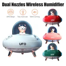 Dual Nozzles Wireless Humidifier Desktop Air Humidifier with LED Light Ultrasonic Aroma Essential Oil Diffuser White
Dual Nozzles Wireless Humidifier Desktop Air Humidifier with LED Light Ultrasonic Aroma Essential Oil Diffuser White