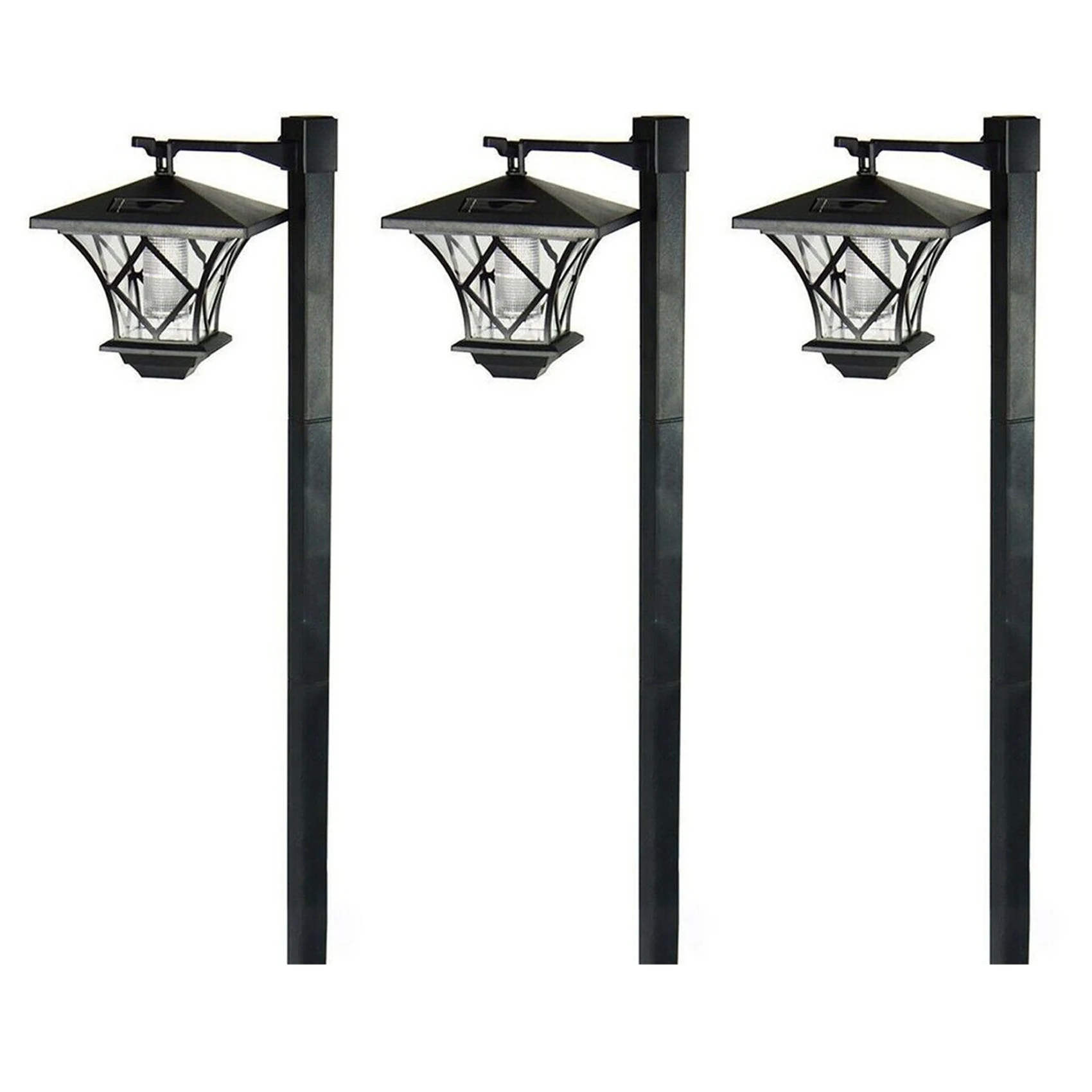 3X LED Solar Powered Traditional Garden Lamp Post Lamppost Lantern Light Decor 1.5M
3X LED Solar Powered Traditional Garden Lamp Post Lamppost Lantern Light Decor 1.5M