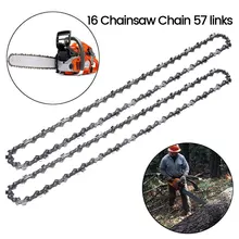 2pcs 16 Inch Chainsaw Chain Bar Pitch 3/8" Blade Wood Cutting 57 Drive Links Replacement Parts Chainsaw Spares for Electric Saw 
2pcs 16 Inch Chainsaw Chain Bar Pitch 3/8" Blade Wood Cutting 57 Drive Links Replacement Parts Chainsaw Spares for Electric Saw