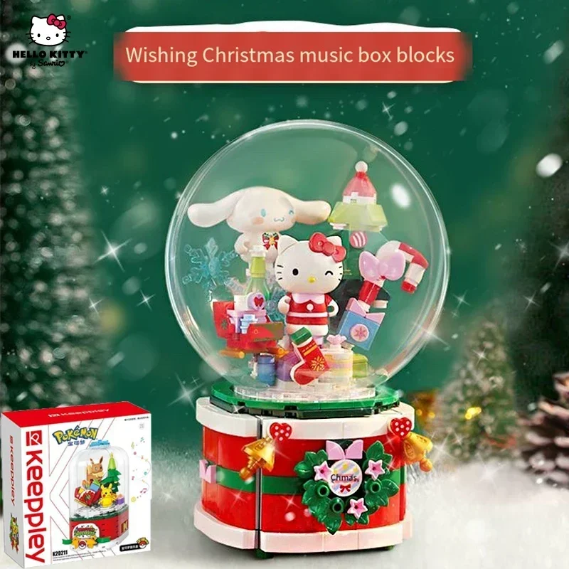 New Sanrio Hello Kitty Stuff Christmas Theme Music Box Kids Toy Kawaii Creativity Santa Claus Christmas Decoration Children Gift
New Sanrio Hello Kitty Stuff Christmas Theme Music Box Kids Toy Kawaii Creativity Santa Claus Christmas Decoration Children Gift