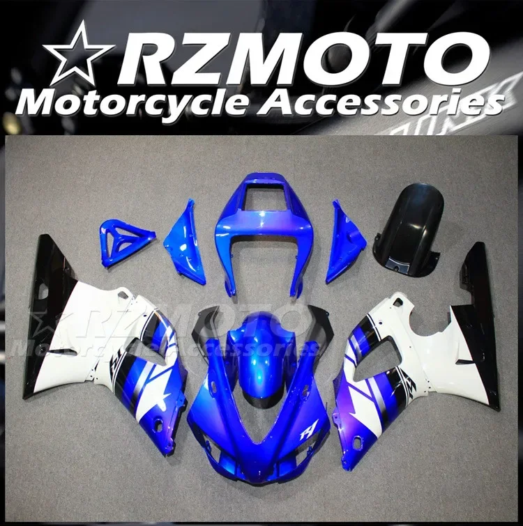 4Gifts New ABS Whole Motorcycle Fairings Kit Fit for YAMAHA YZF- R1 1998 1999 98 99 R1 Bodywork Set Custom Cool Blue White
4Gifts New ABS Whole Motorcycle Fairings Kit Fit for YAMAHA YZF- R1 1998 1999 98 99 R1 Bodywork Set Custom Cool Blue White
