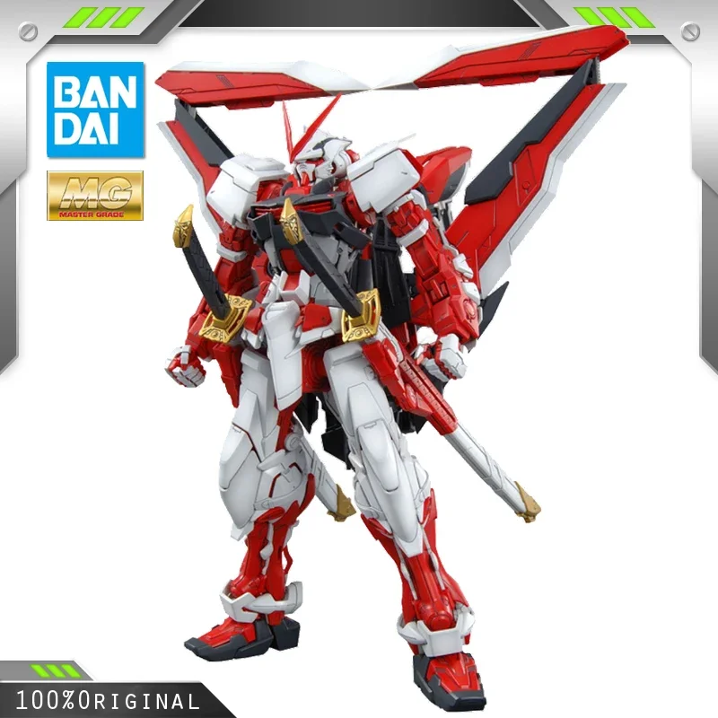 BANDAI MG 1/100 MBF-P02 Gundam Astray Red Frame Assembly Model Action Toy Figures Assembly Plastic Model Kit Gifts for Children
BANDAI MG 1/100 MBF-P02 Gundam Astray Red Frame Assembly Model Action Toy Figures Assembly Plastic Model Kit Gifts for Children