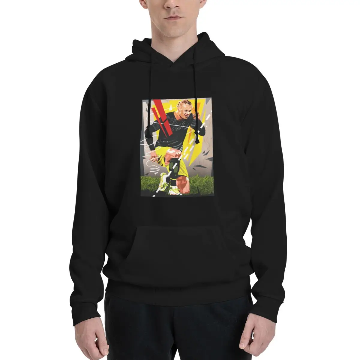 

Норвежская Великобритания, эрлинги, браутс и хааленды, Hﾥlands, парный бархатный свитер с капюшоном для футбольной команды, графический винтажный пуловер для фитнеса