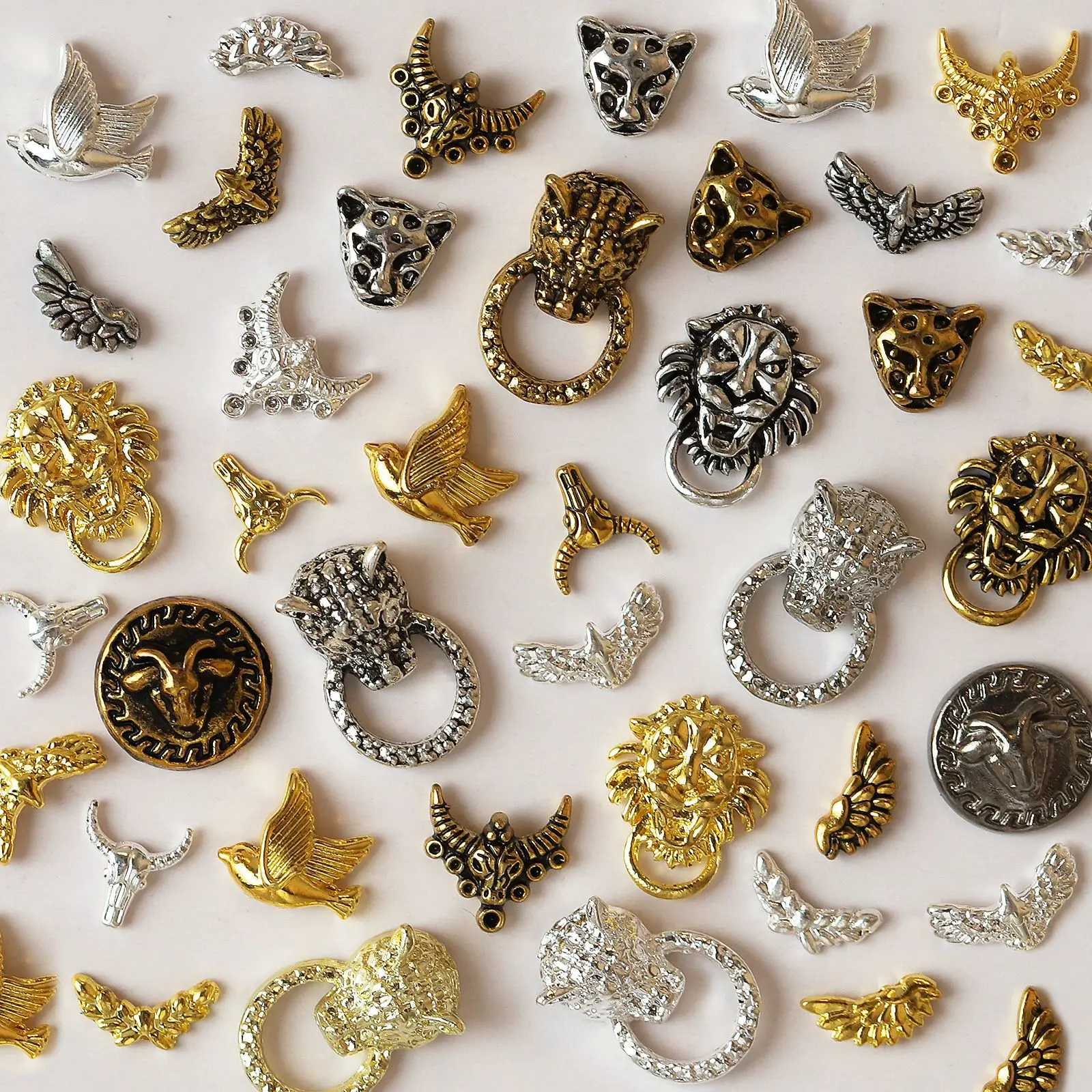 Random 20 pcs Retro Alloy Peace Pigeon Wings Nails Charms Jewelry Animal Nail Art Decoration Metal Parts Whole
Random 20 pcs Retro Alloy Peace Pigeon Wings Nails Charms Jewelry Animal Nail Art Decoration Metal Parts Whole