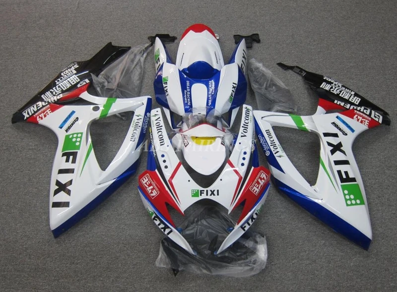 4 подарка, Новый ABS Мотоциклетный строительный комплект для SUZUKI 600 750 06 07 K6 2006 2007, комплект кузова FIXI 
4 подарка, Новый ABS Мотоциклетный строительный комплект для SUZUKI 600 750 06 07 K6 2006 2007, комплект кузова FIXI