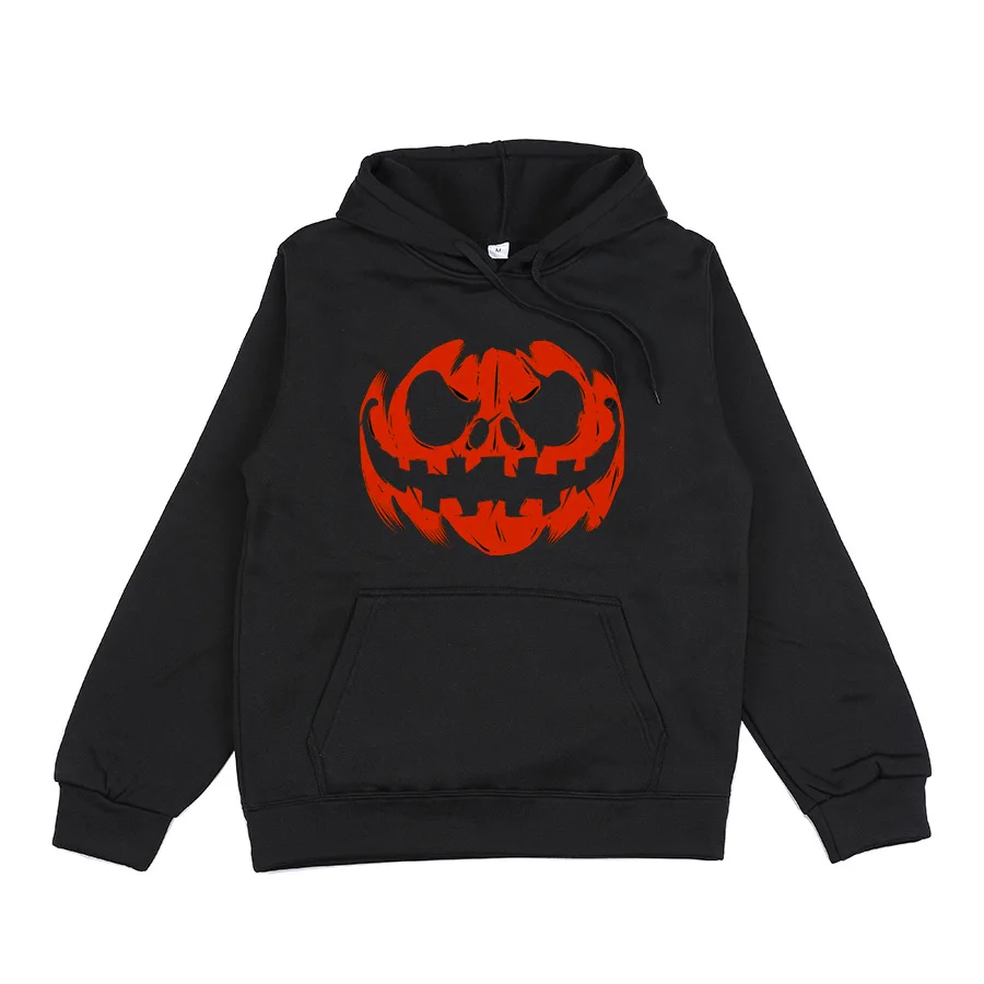 

Halloween Pumpkin 3D Print Hoodies for Men Autumn Stitching Rib Men's Top Pullover Winter Long Sleeve Loose Hooded Shirt Свитшот