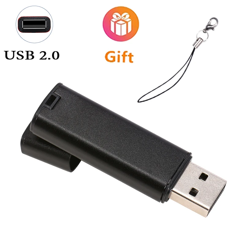 

Black OTG Free Custom LOGO USB Flash Drive 64GB Personalized Memory Stick 32GB Gift Key Chain Pen Drives 16GB U Disk 8GB 4GB