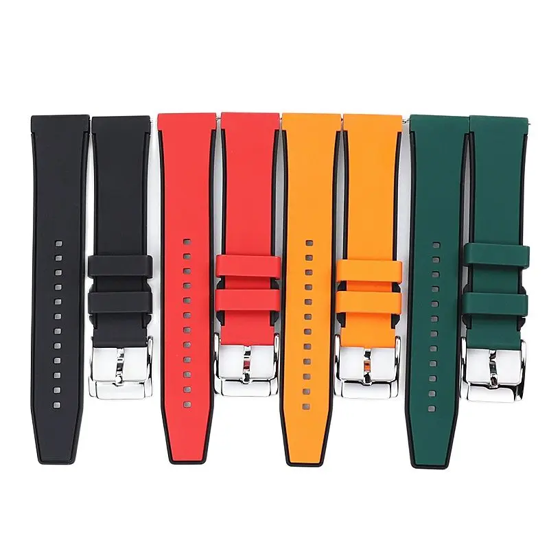 Luxury 20mm 22mm Fluorine Rubber Strap Waterproof For Diving Mechanical Quartz Men Women Watch Bracelet Wristband Band Parts
Luxury 20mm 22mm Fluorine Rubber Strap Waterproof For Diving Mechanical Quartz Men Women Watch Bracelet Wristband Band Parts