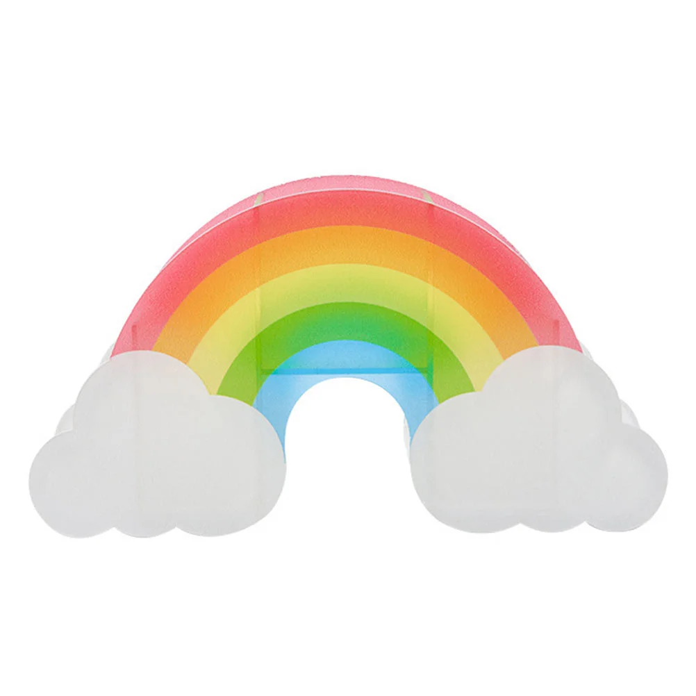 Storage Kid Pencils Home Brush Pot Bucket Rainbow Stand Acrylic Container Holder Household Child Decorative
Storage Kid Pencils Home Brush Pot Bucket Rainbow Stand Acrylic Container Holder Household Child Decorative