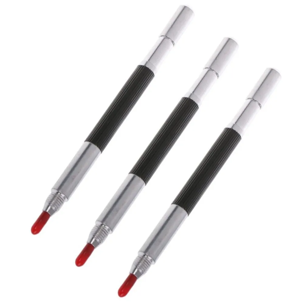 3Pcs Tungsten Carbide Tip Scriber Marking Etching Pen Tip Steel Scriber Marker Double Metal Wood Carving Scribing Marker Tools
3Pcs Tungsten Carbide Tip Scriber Marking Etching Pen Tip Steel Scriber Marker Double Metal Wood Carving Scribing Marker Tools