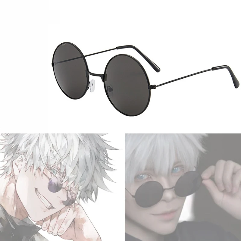 Anime Gojo Satoru Cosplay Glasses Fashion Metal Black Eyewear Women Men Anime Sunglasses Accessories Adult Party Prop
Anime Gojo Satoru Cosplay Glasses Fashion Metal Black Eyewear Women Men Anime Sunglasses Accessories Adult Party Prop