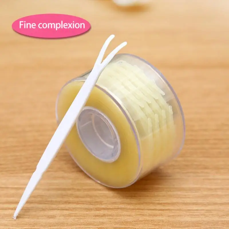 

600pcs Eye Lift Strips Double Eyelid Tape Clear Gray Eyelid Stripe Big Eyes Invisible Double Fold Eyelid Sticker Makeup Tool