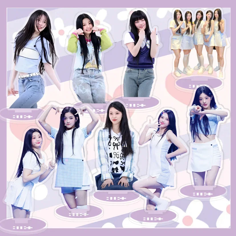 10CM KPOP ILLIT HD Photo Acrylic Stand Figure WonHee MinJu Moka Standee Model Desktop Decorations Magnetic Album Fans Gifts
10CM KPOP ILLIT HD Photo Acrylic Stand Figure WonHee MinJu Moka Standee Model Desktop Decorations Magnetic Album Fans Gifts