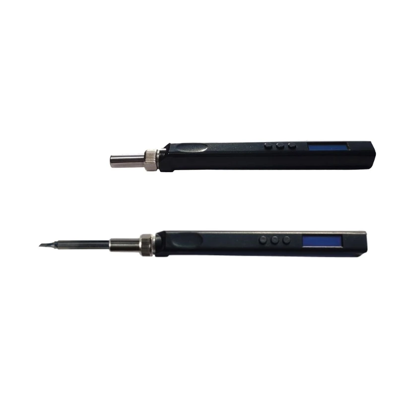 Mini Solder Iron Tip 65W Fast Heating Adjustment Temperature 200-450℃ Auto Sleep Dropship
Mini Solder Iron Tip 65W Fast Heating Adjustment Temperature 200-450℃ Auto Sleep Dropship