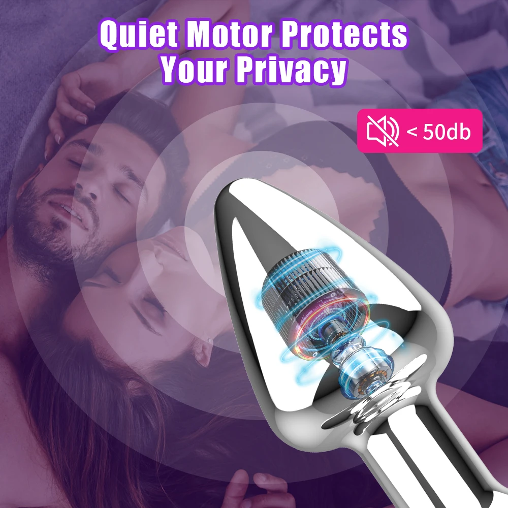 APP Remote Sexy Metal Anal Plug Anal Dilator for Adult Men and Women Fun Flirting Masturbation Masturbation Adult Toys For Gay APP Remote Sexy Metal Anal Plug Anal Dilator for Adult Men and Women Fun Flirting Masturbation Masturbation Adult Toys For Gay