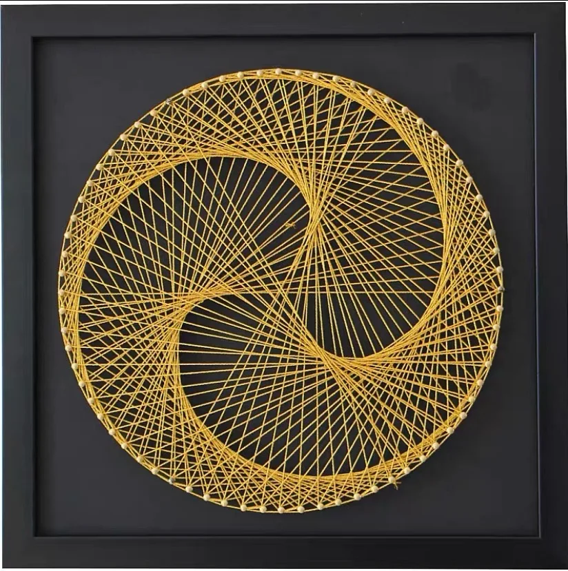 Geometry nail winding painting DIY material package wool winding painting hand decorative yarn string silk gift
Geometry nail winding painting DIY material package wool winding painting hand decorative yarn string silk gift