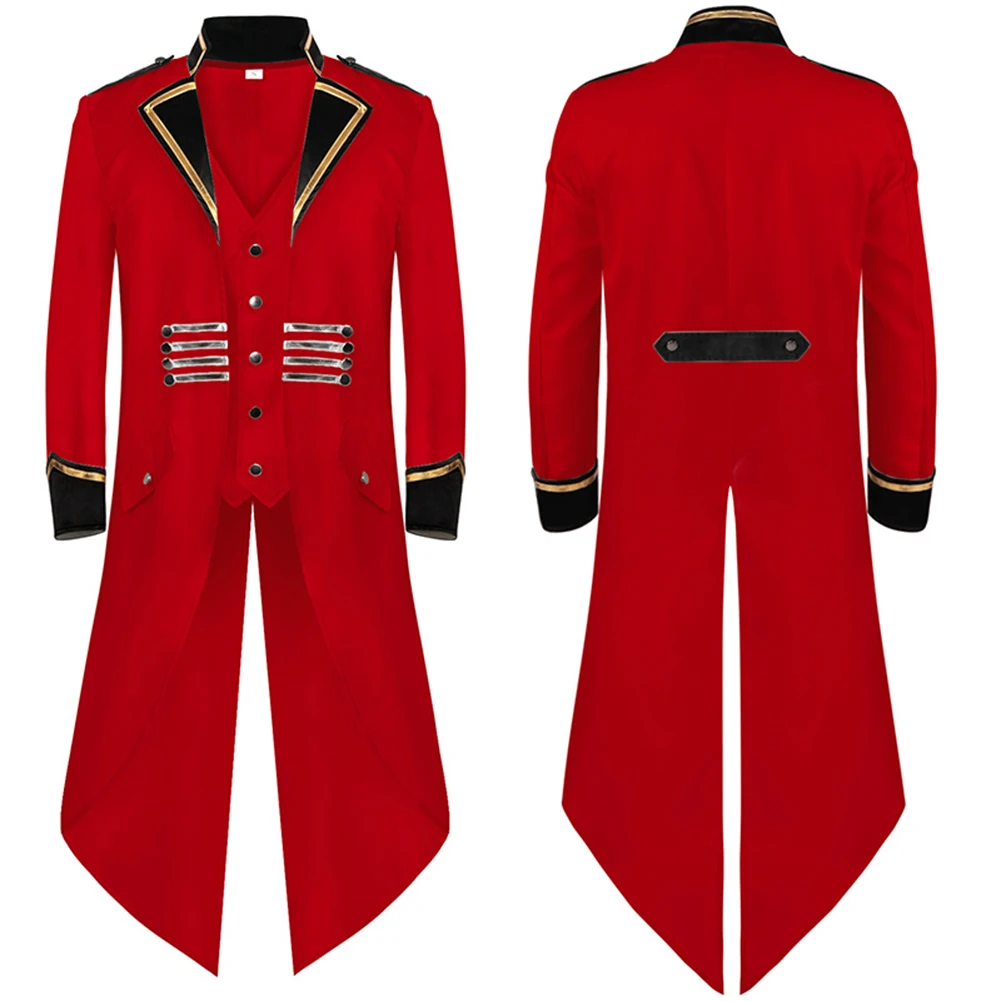 Comfy Fashion Tailcoat Mans Outfit Gothic Steampunk Swallow Tail Jacket Swallow-tailed Coat Victorian Tailcoat
Comfy Fashion Tailcoat Mans Outfit Gothic Steampunk Swallow Tail Jacket Swallow-tailed Coat Victorian Tailcoat
