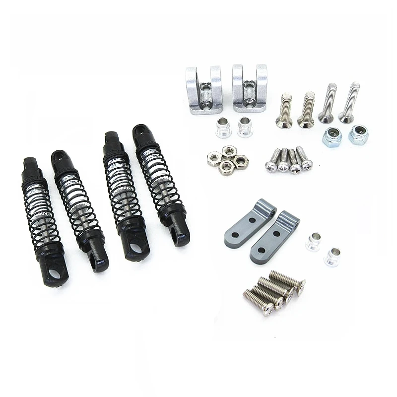 for D12 RC Car Upgrades Parts Metal Front & Rear Shock Absorbers Damper with Fixed Seat Accessories,Black
for D12 RC Car Upgrades Parts Metal Front & Rear Shock Absorbers Damper with Fixed Seat Accessories,Black