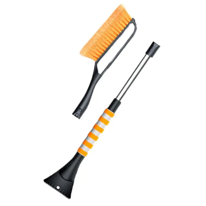 

Car Snow Brush And Ice Scraper Extensible Snowbrush With Ice Scraper Tool Multifunctional Snow Shovel Winter Ice Remover For
